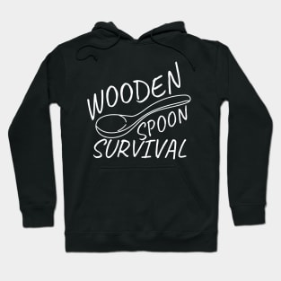 Funny Sayings - Wooden Spoon Survival Hoodie